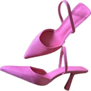 Pink pointy heels size 39